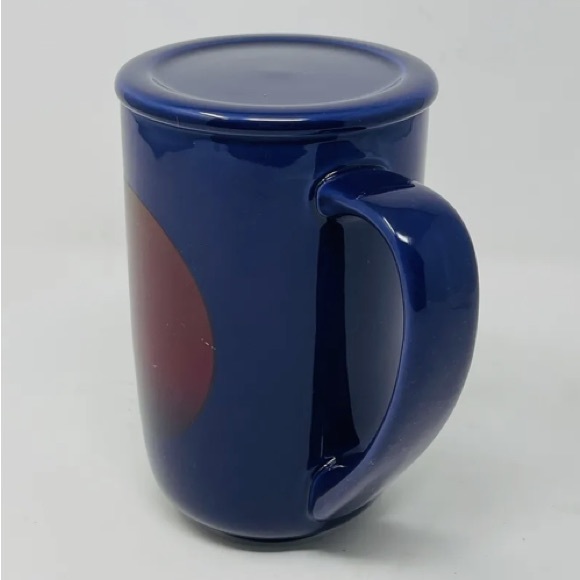 David’s Tea Nordic Mug - Miami Sun Palm Trees - Purple - Picture 2 of 7